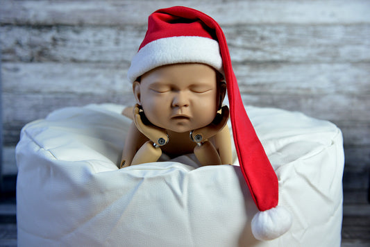 Santa Hat for newborn photography
