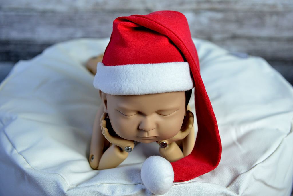 Santa Hat for newborn photography