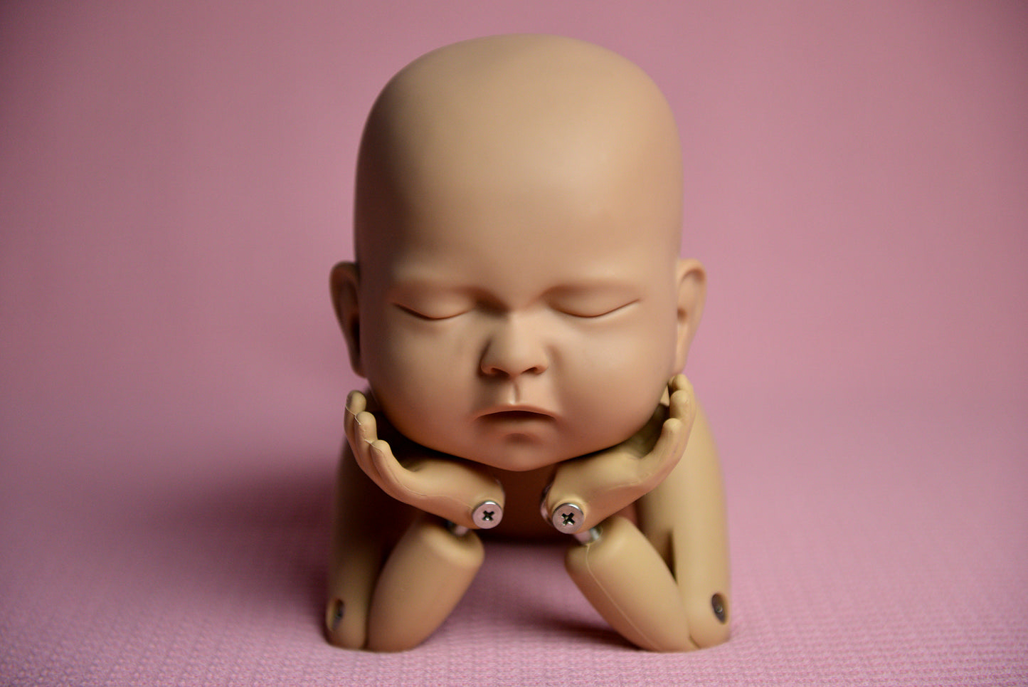 Bean Bag Fabric - Perforated - Light Pink-Newborn Photography Props