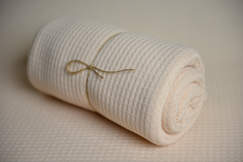 Bean Bag Fabric - Perforated - Oatmeal-Newborn Photography Props