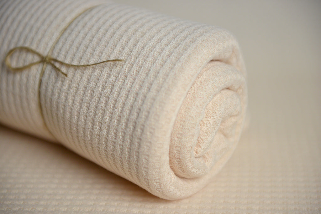 Bean Bag Fabric - Perforated - Oatmeal-Newborn Photography Props