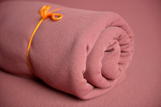 Bean Bag Fabric - Textured - Mauve-Newborn Photography Props