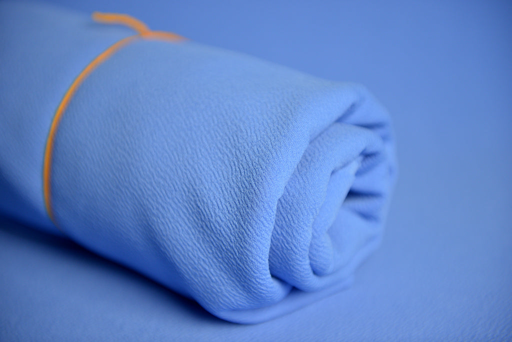 Bean Bag Fabric - Textured - Light Indigo-Newborn Photography Props