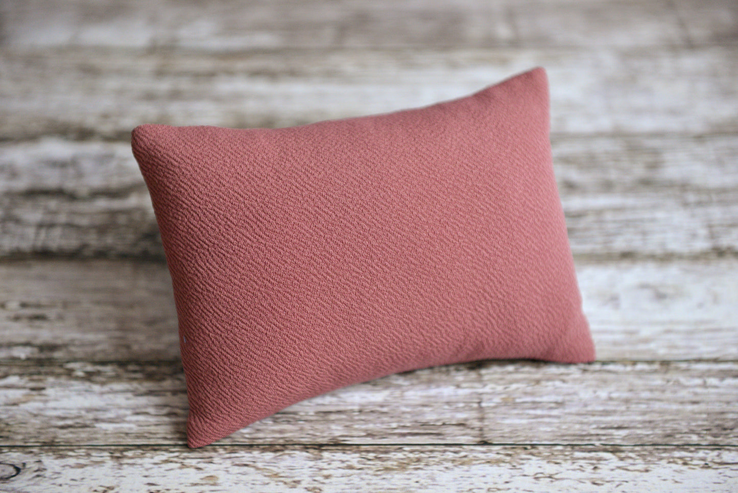 Mini Pillow with Cover - Textured - Mauve-Newborn Photography Props