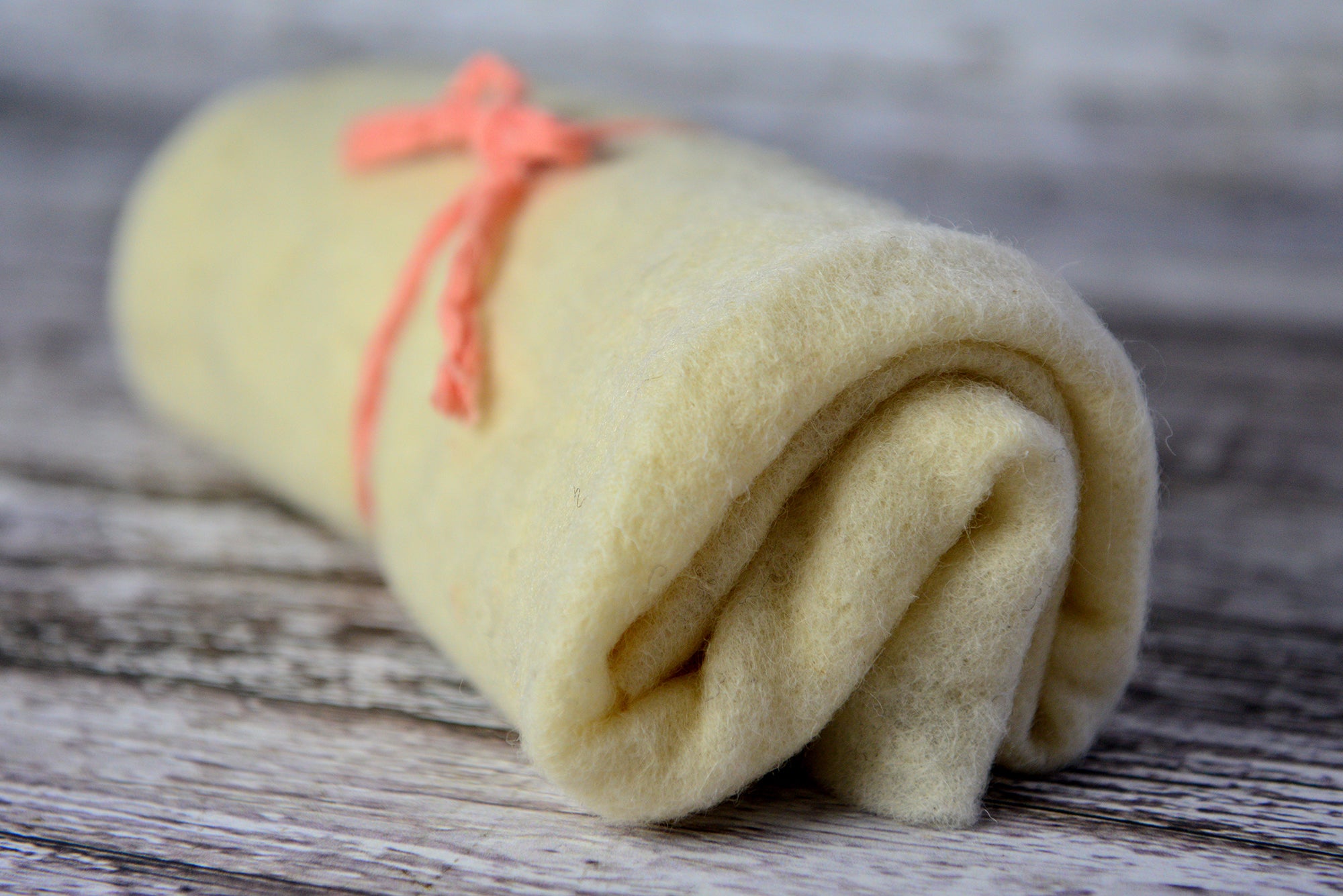Wool Wrap - Cream-Newborn Photography Props