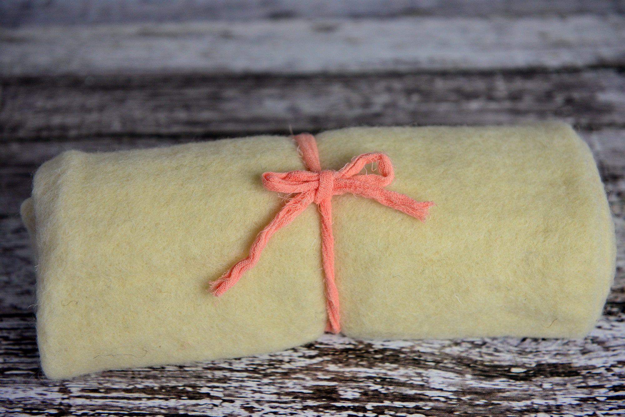 Wool Wrap - Cream-Newborn Photography Props