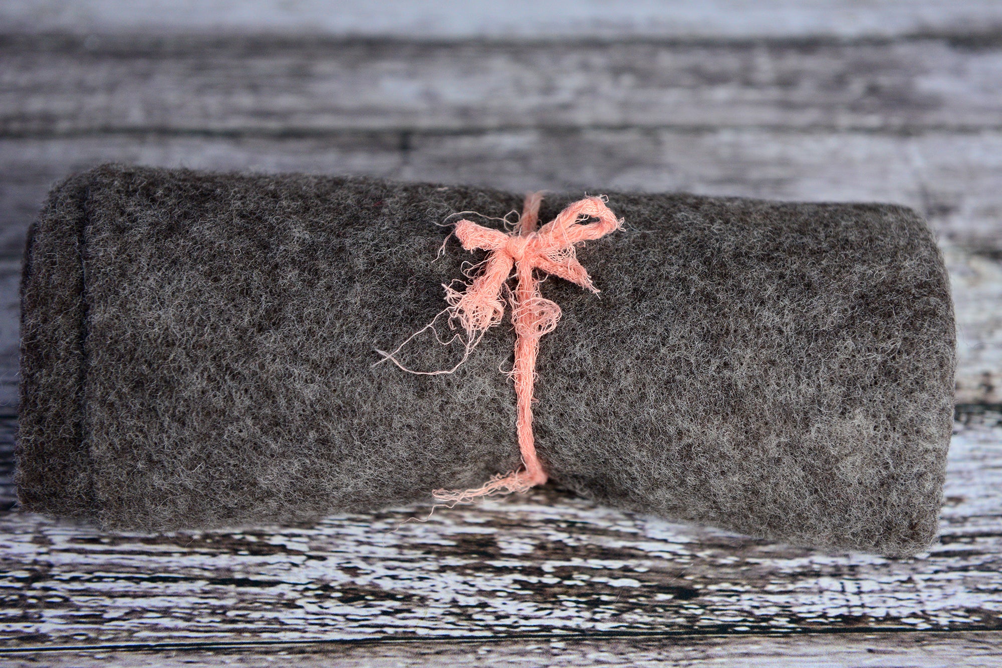 Wool Wrap - Dark Brown-Newborn Photography Props