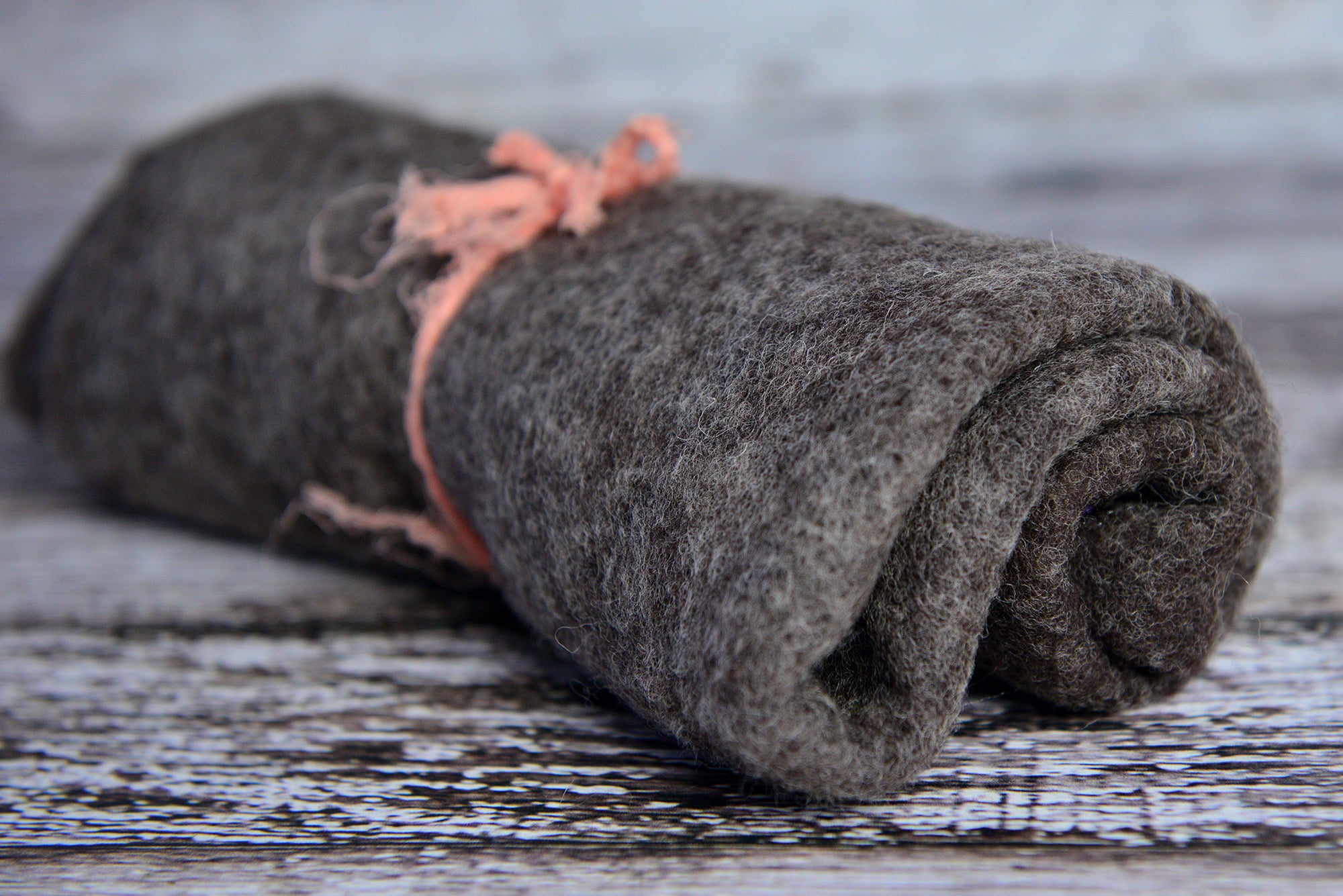 Wool Wrap - Dark Brown-Newborn Photography Props