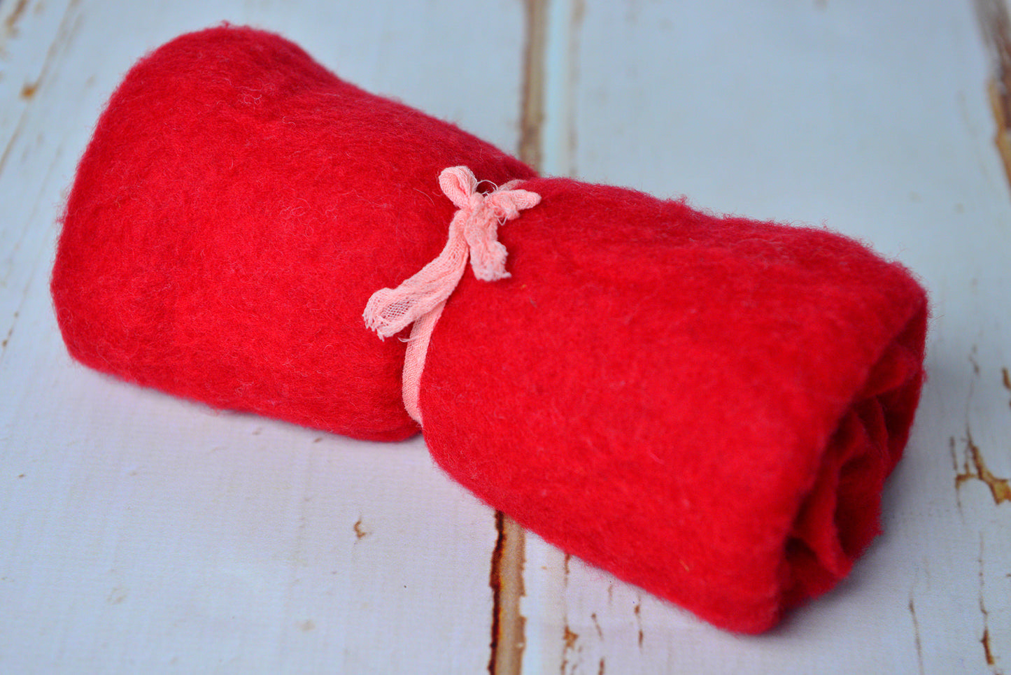 Wool Wrap - Red-Newborn Photography Props