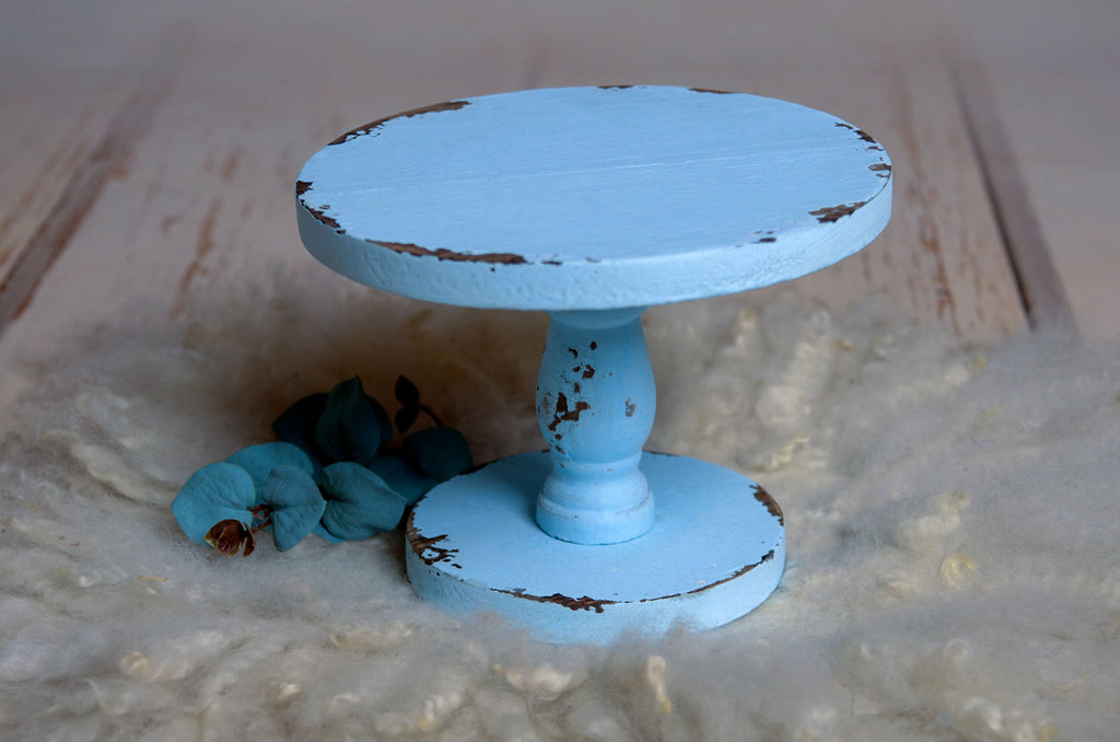 Wooden Rustic Cake Stand for Newborn Photography