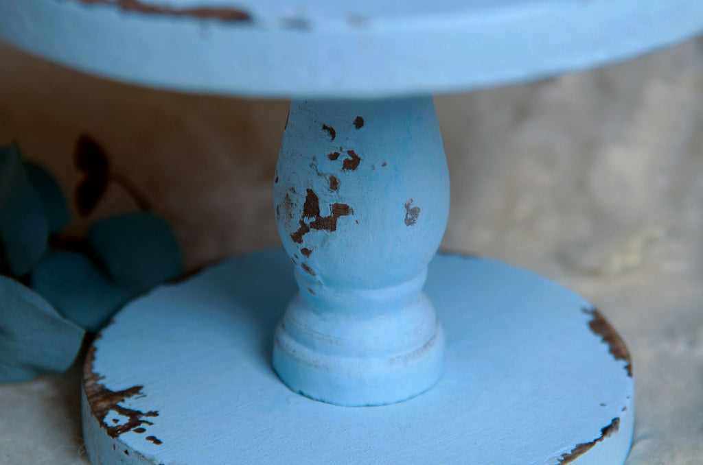 Wooden Rustic Cake Stand for Newborn Photography