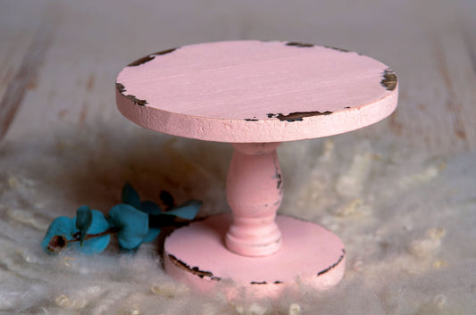 Wooden Rustic Cake Stand for Newborn Photography