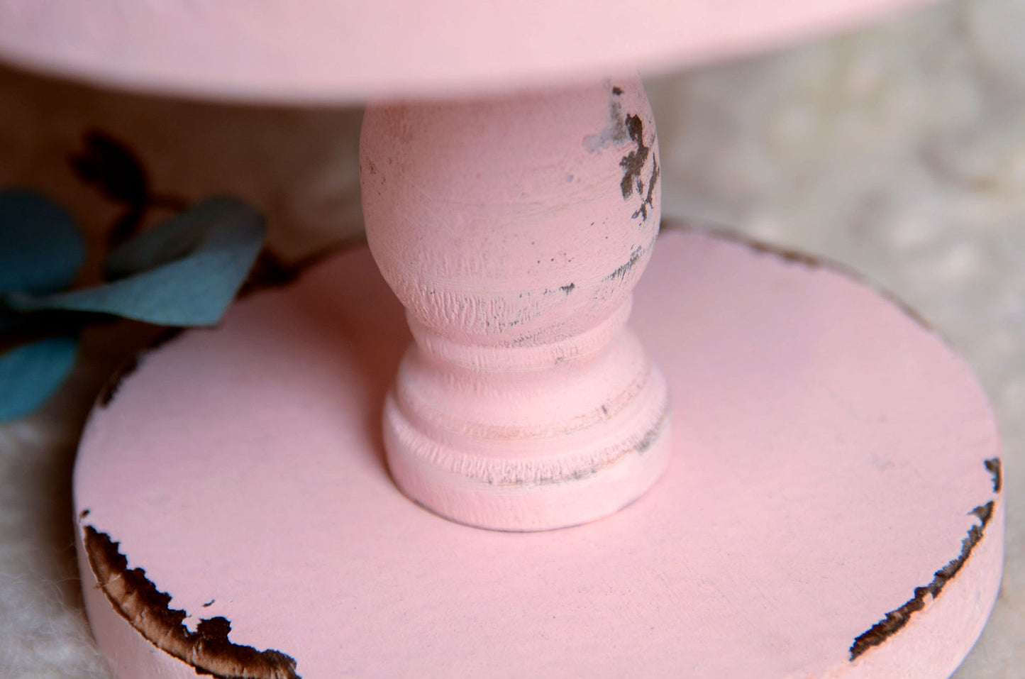 Wooden Rustic Cake Stand for Newborn Photography
