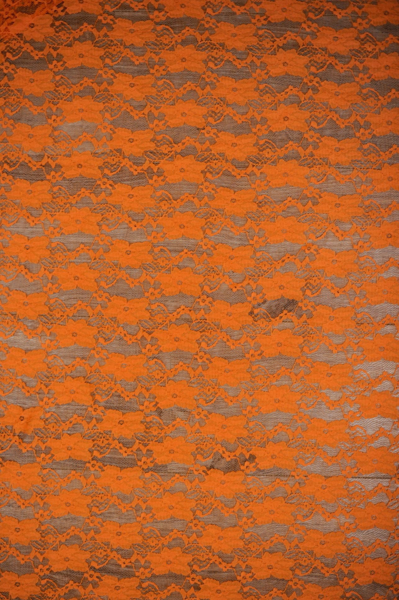 Stretch Lace Wrap - Orange-Newborn Photography Props