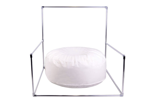 Fixed Square Backdrop Stand AND Posing Bean Bag 41in.
