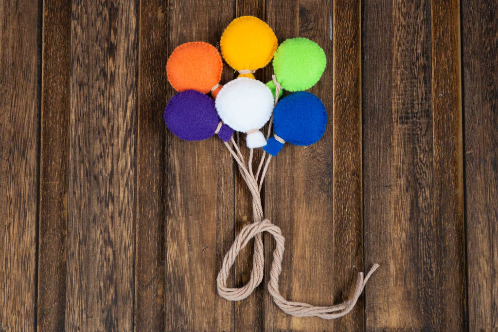 Felt Balloon - Pack of 6
