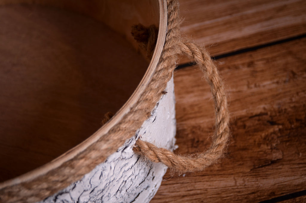 Bark Bucket - Rope Handles