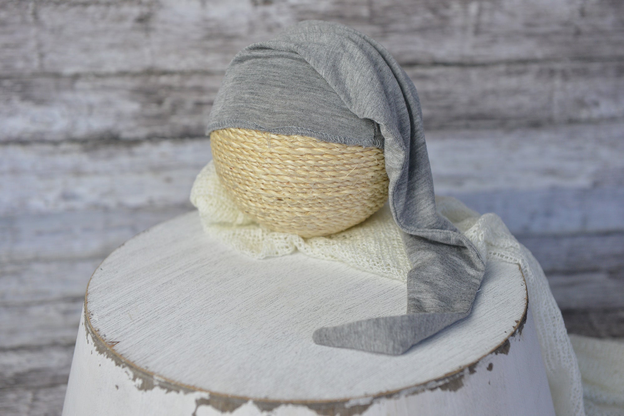 SET Basic Boy - Light Gray-Newborn Photography Props