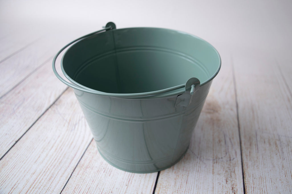 Vintage Bucket - Light Green