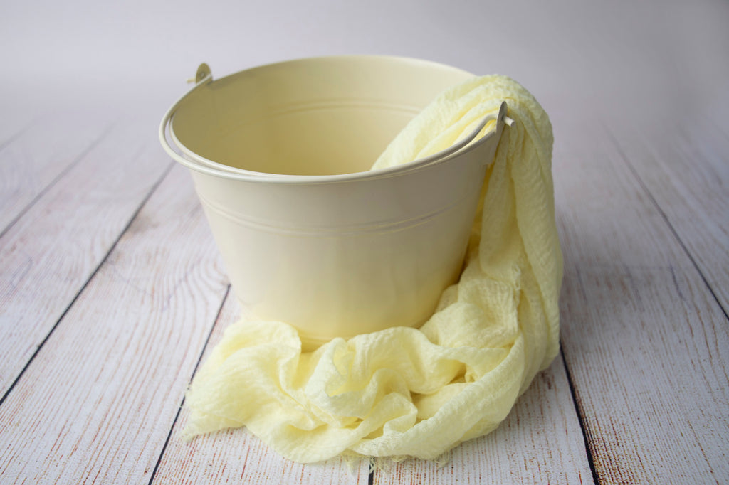 Vintage Bucket - Yellow