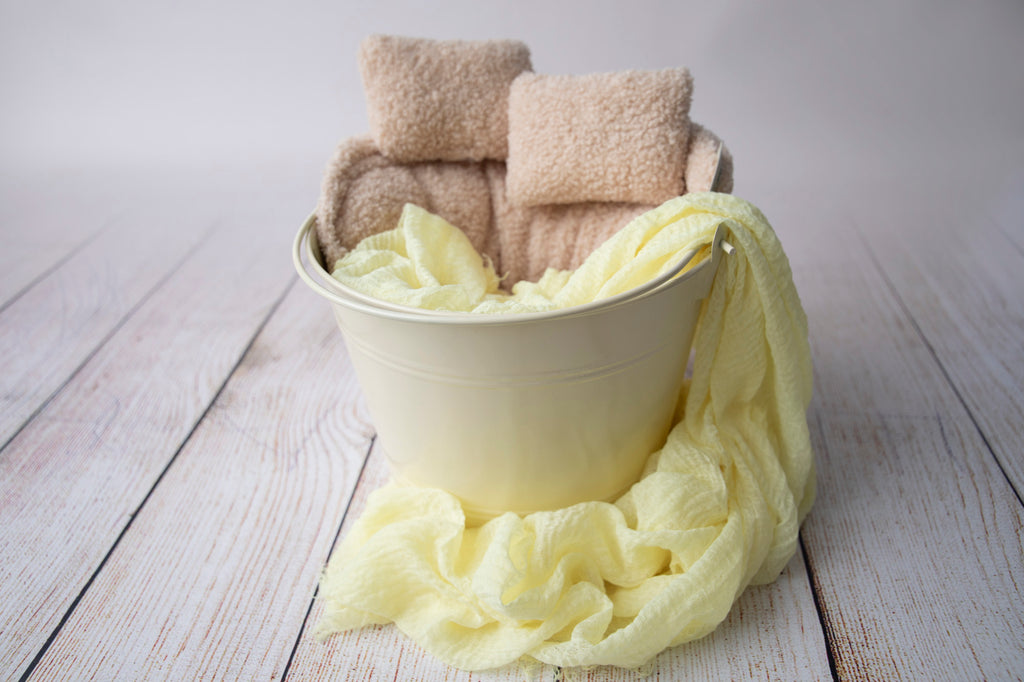 Vintage Bucket - Yellow - Bundle Set