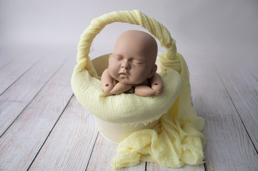 Vintage Bucket - Yellow