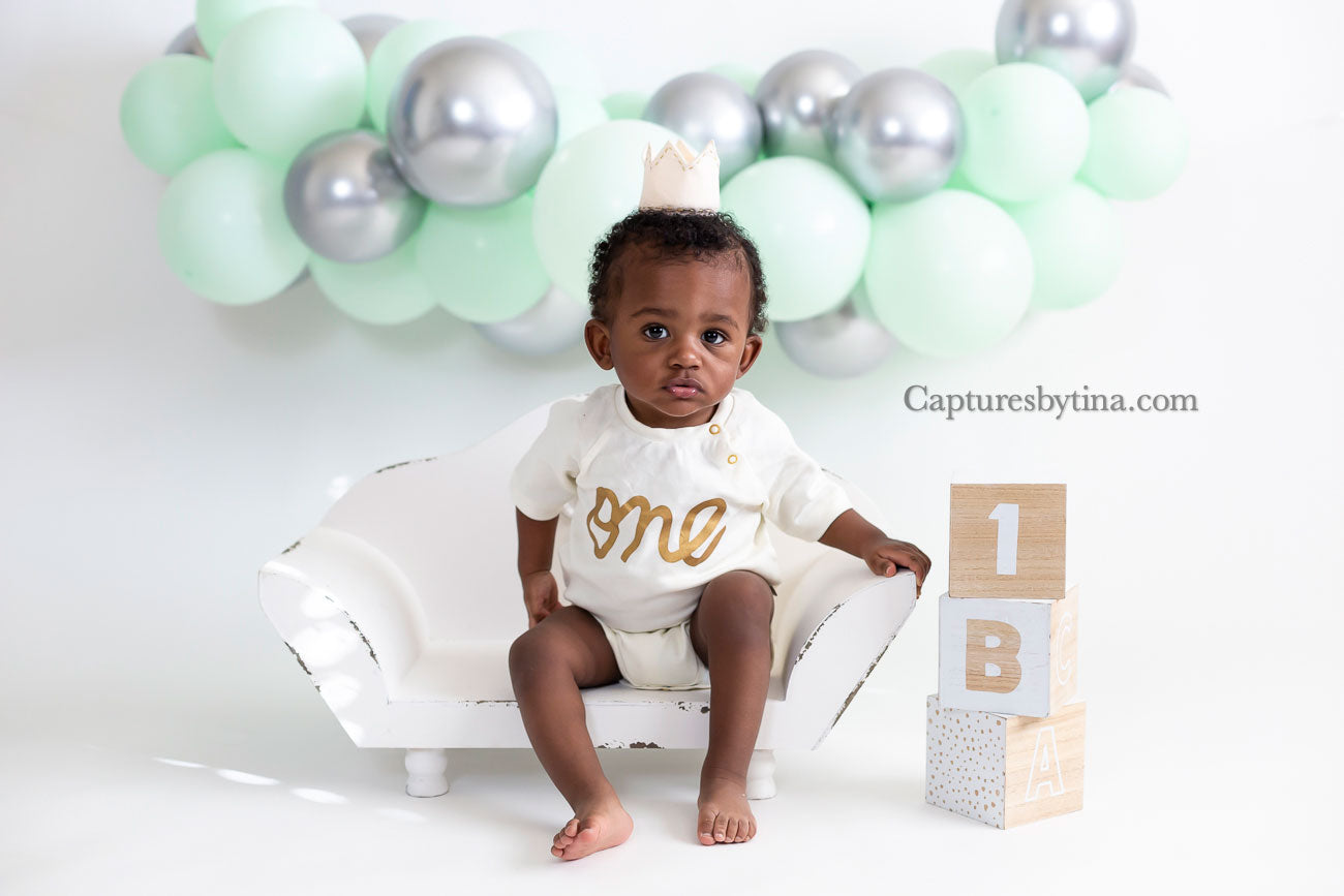 ONE for First Birthday Photo Shoot for Babies and Kids - Wooden Number Sign  Photographer, Number Sign