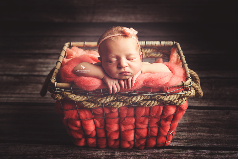 Wool Braid - Peach-Newborn Photography Props