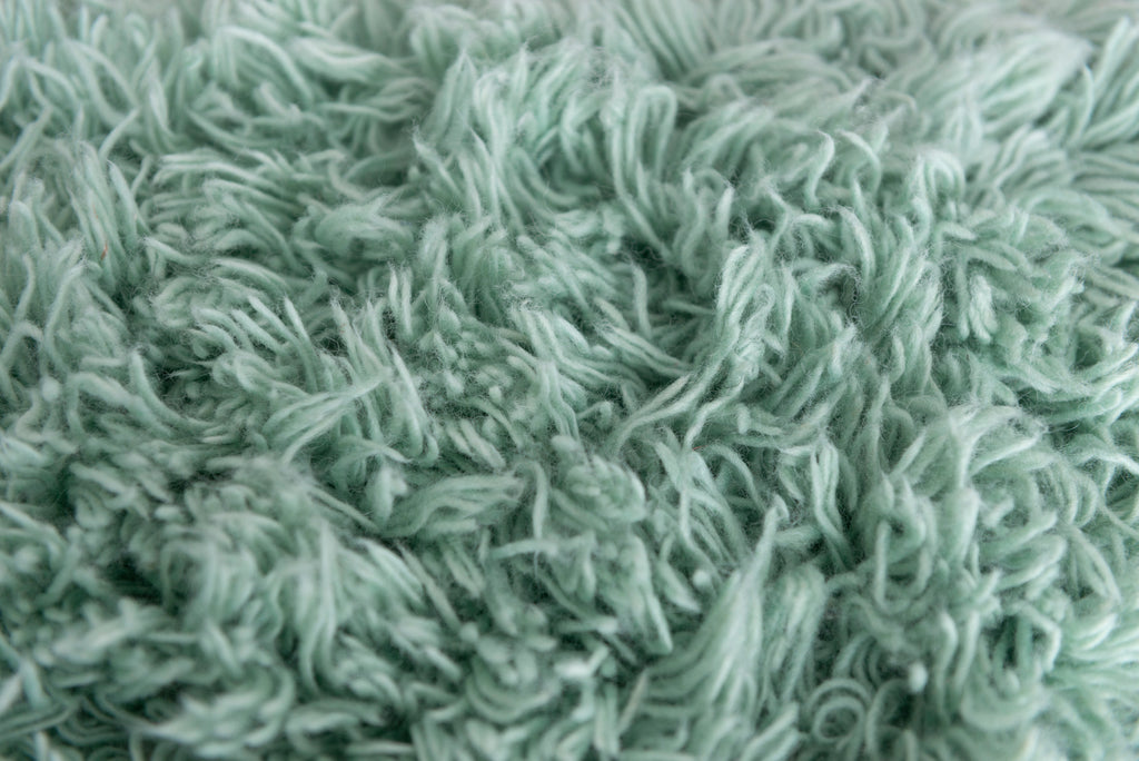 Flokati Rug - Mint - Medium