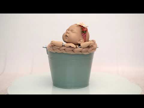 Vintage Bucket - Light Green