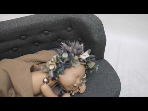 Mini Sofa - Model 10 - Twotone Charcoal