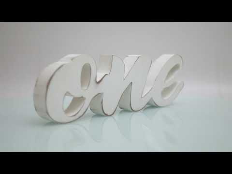 Wooden One - Script - White