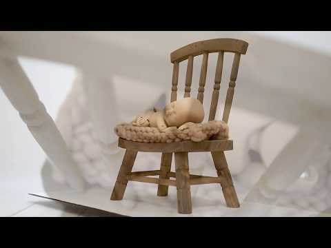 Wooden Windsor Chair - Brown