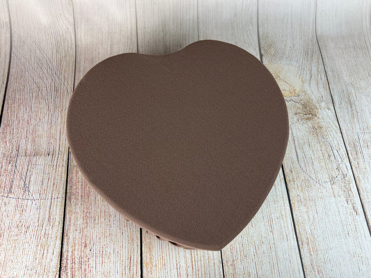 Toggle Tie Cover for Vintage Heart Bowl - Textured - Mocha