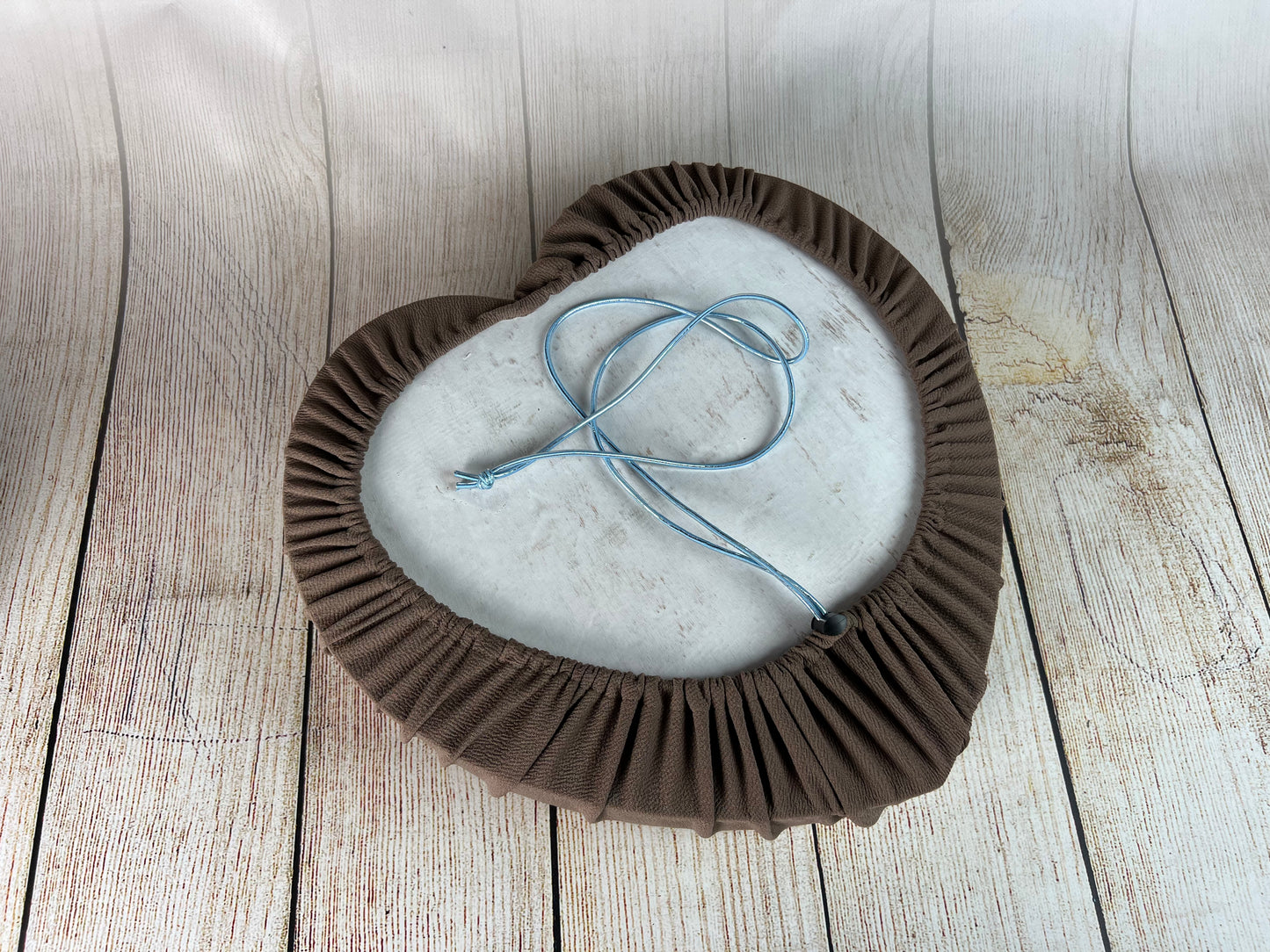 Toggle Tie Cover for Vintage Heart Bowl - Textured - Mocha