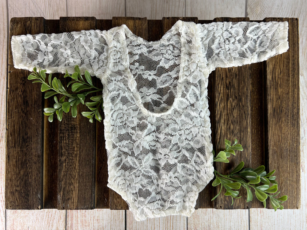 Lace Bodysuit - Ivory