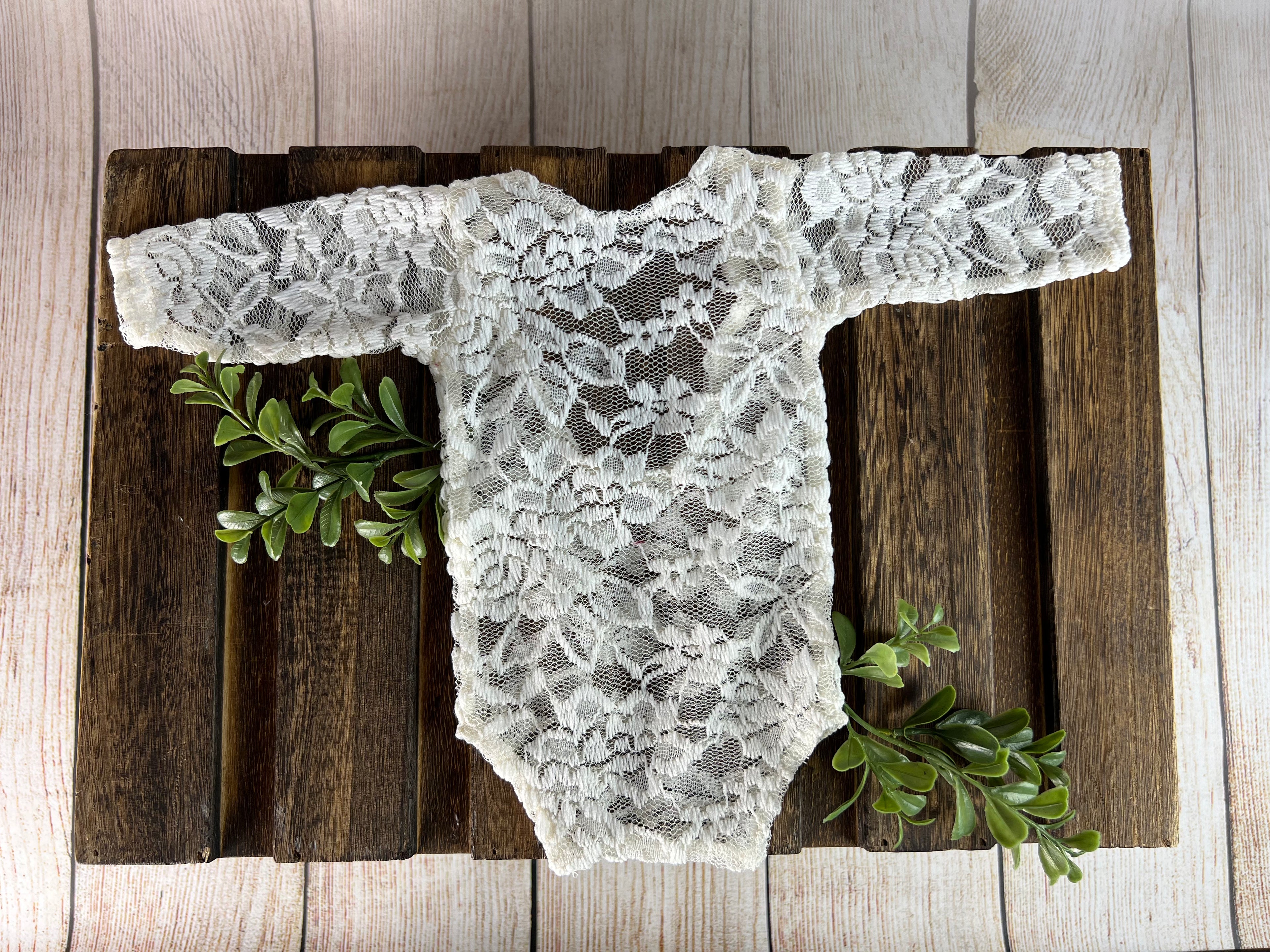 Lace Bodysuit - Ivory