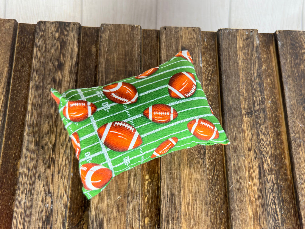 Mini Pillow with Cover - Multicolor - Football