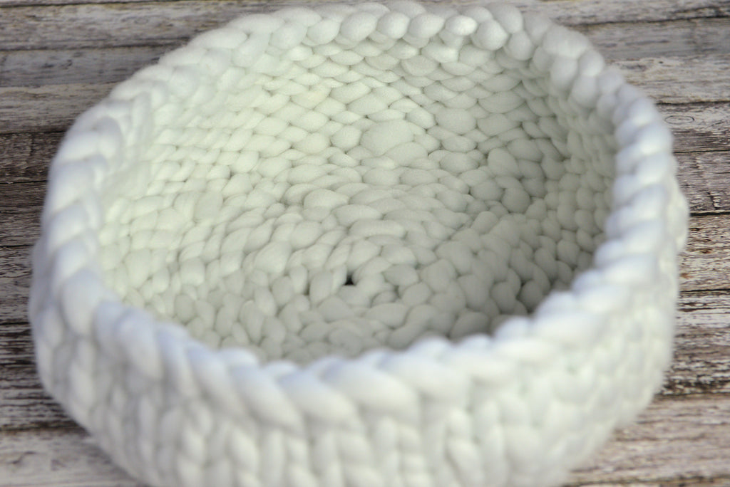 Yarn Basket for baby photography