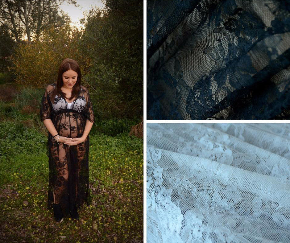 Lace Maternity Dress-Newborn Photography Props