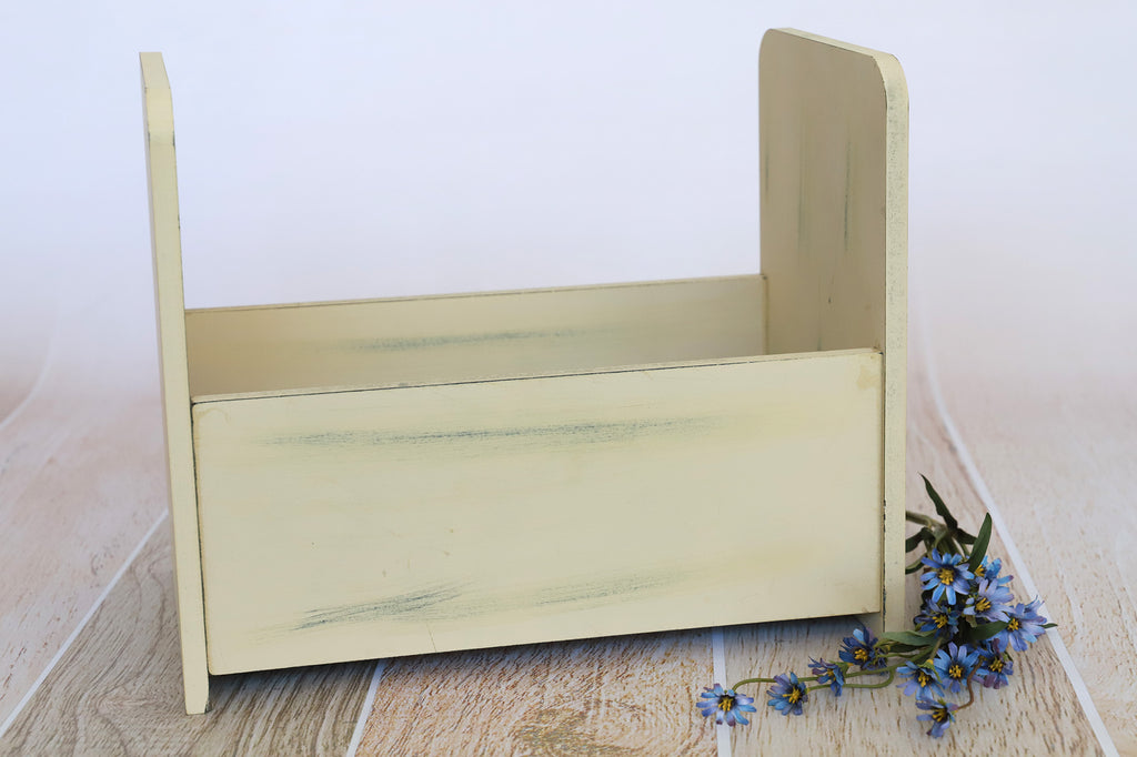 Vintage Crib - Straight - Cream Printed Side