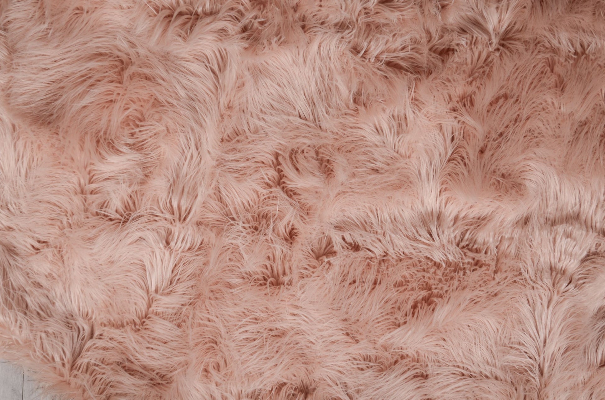 Faux Fur - Baby Pink-Newborn Photography Props