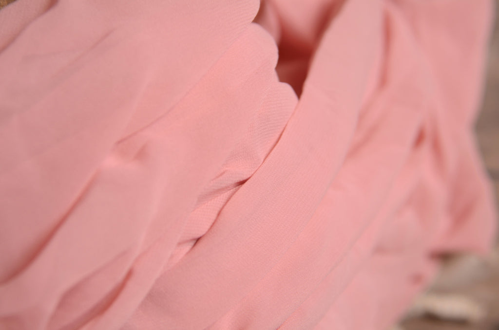 Lace Long Sleeve and Chiffon Dress