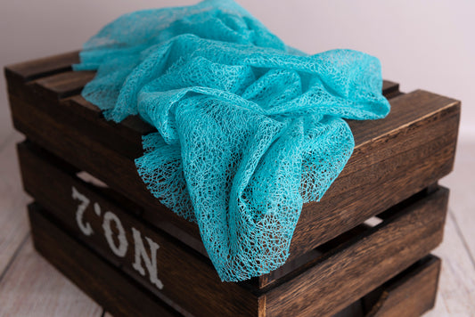 Mesh Lace Baby Wrap - Turquoise