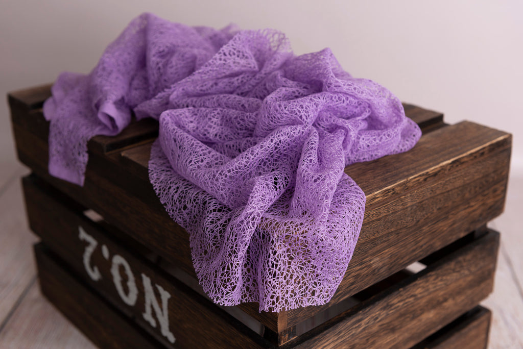 Mesh Lace Baby Wrap - Lilac