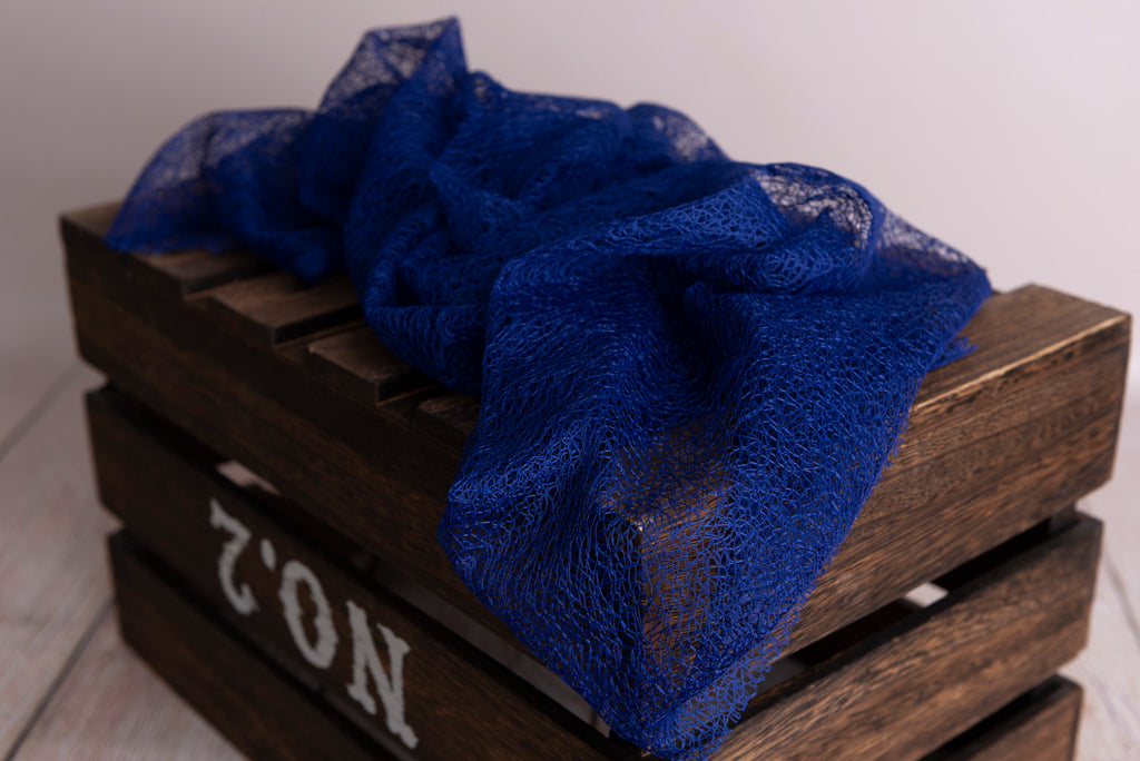 Mesh Lace Baby Wrap - Navy