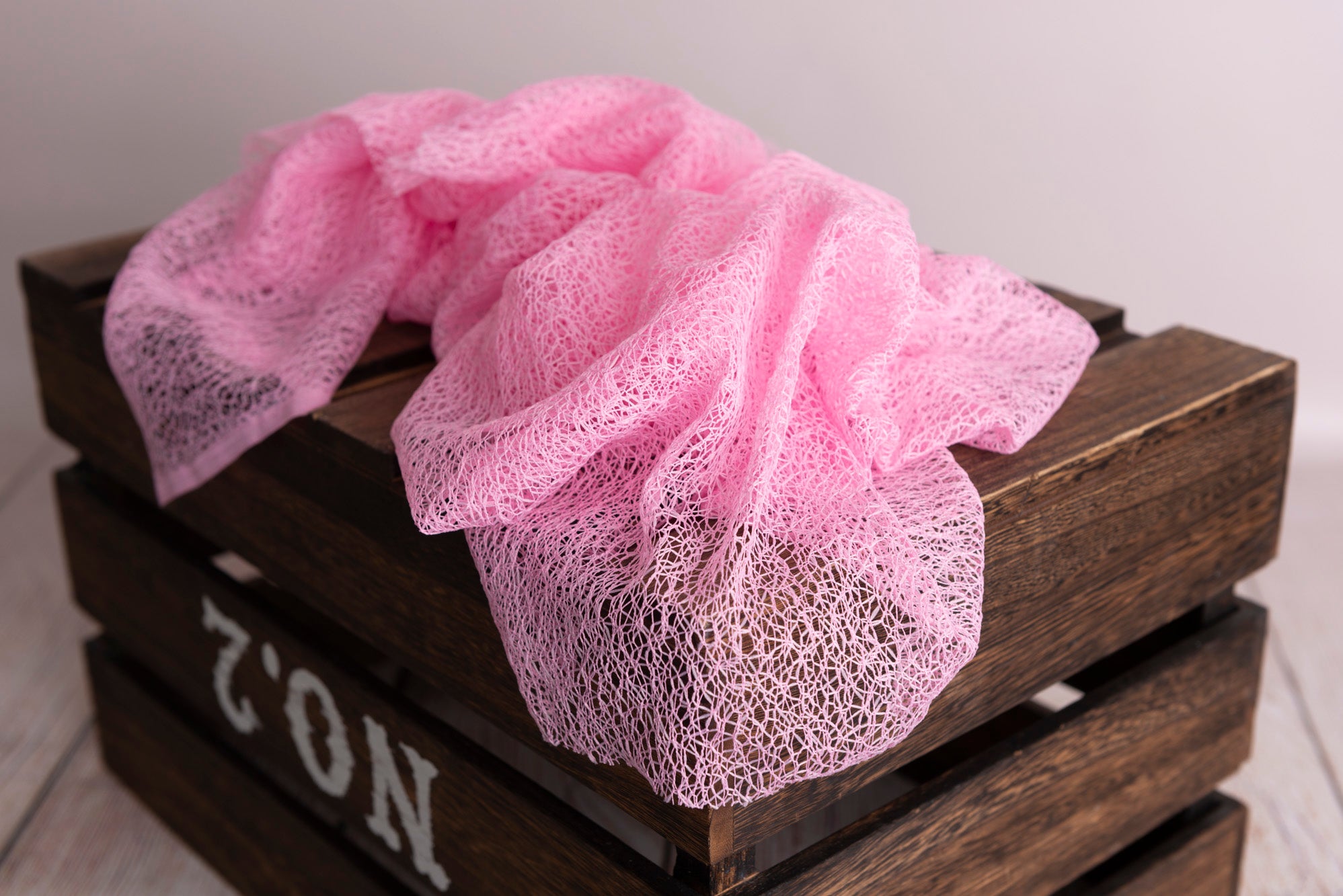 Mesh Lace Baby Wrap - Pink