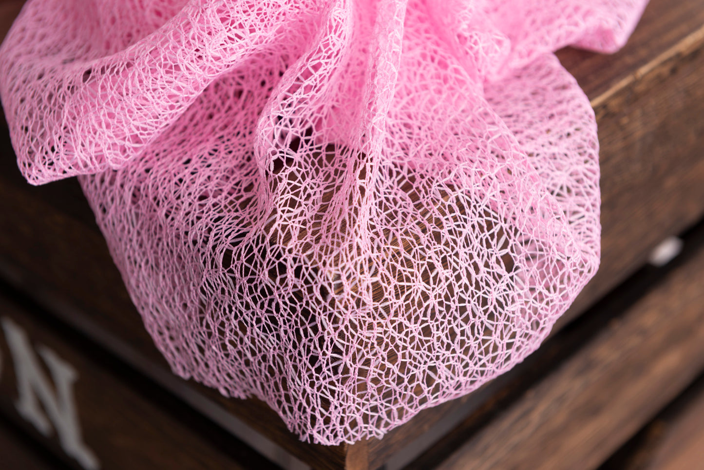 Mesh Lace Baby Wrap - Pink