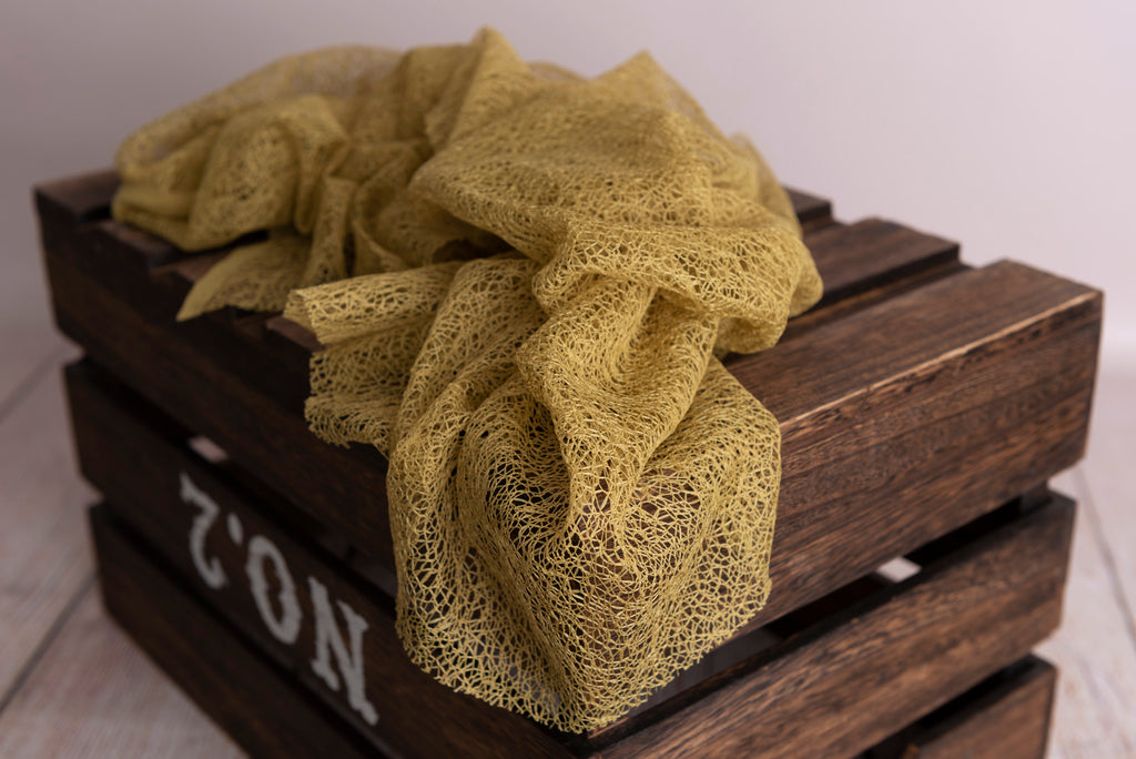 Mesh Lace Baby Wrap - Gold