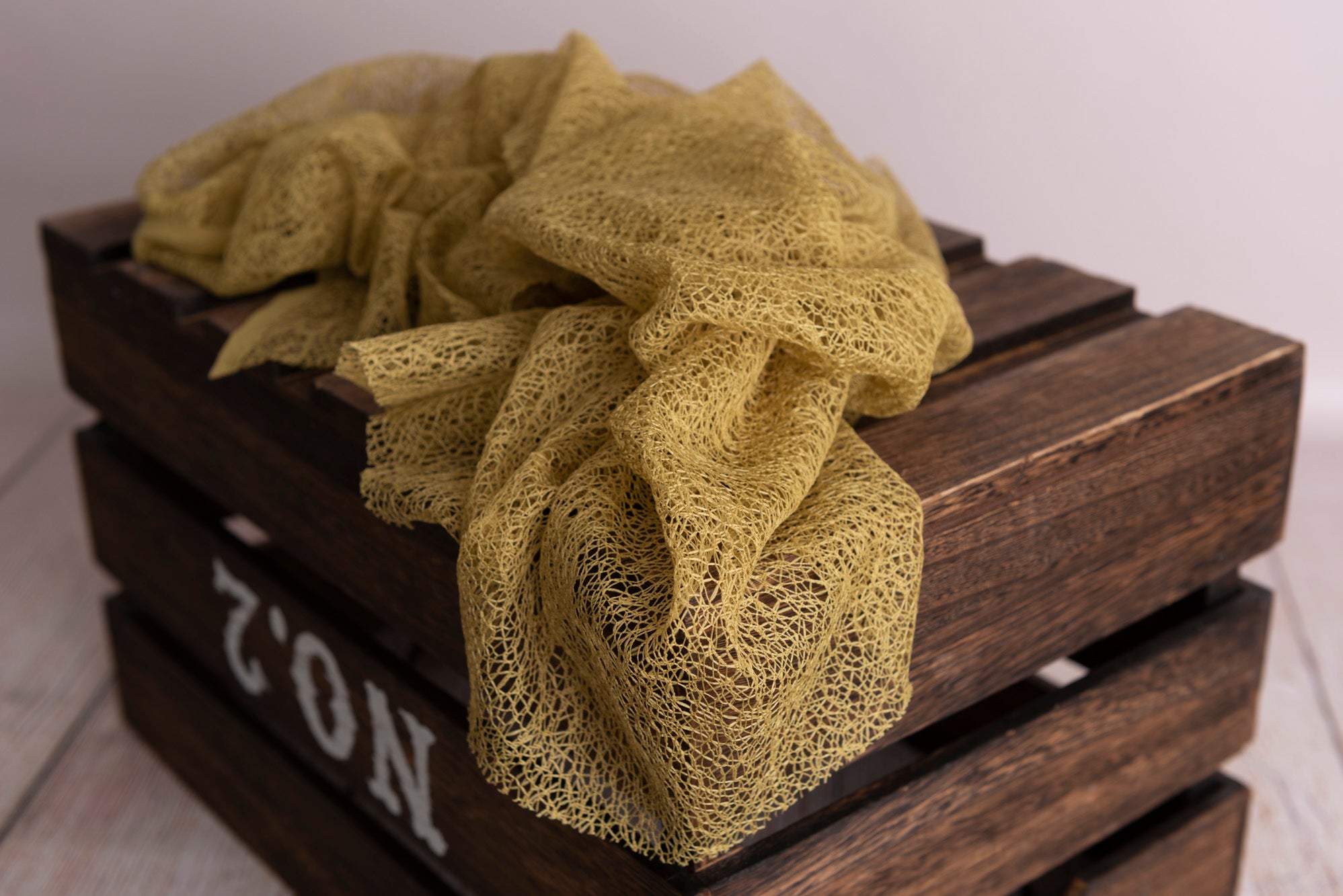 Mesh Lace Baby Wrap - Gold